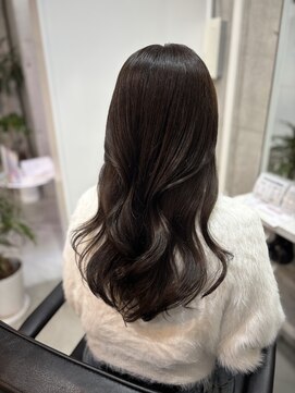 マーシュ ルーヴェ(marshu Luve) こっくりまろやかブラウン/ブリーチなしカラー/髪質改善