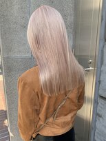 PELE原宿/ブリーチなしダブルカラー/ハイトーン/ケアブリーチ【３月上旬OPEN(予定)】&nbsp;着物ヘア/大人ガーリー/ダークアッシュ/似合わせカット/原宿