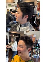 カットクラブロイヤルヴォックス(CUT CLUB ROYALVOX)&nbsp;フェード×王道七三カット