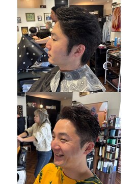 カットクラブロイヤルヴォックス(CUT CLUB ROYALVOX) フェード×王道七三カット