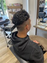 シュヴー 門前仲町(CHEVEUX) ショートメンズスパイラルパーマ