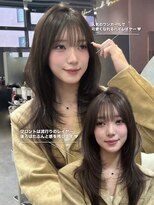 グロー 大宮(GLROW)&nbsp;★GLROW ミディアムレイヤー 縮毛矯正 髪質改善 レイヤーカット