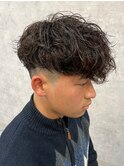 スペインカール/フェード/men's/ツイストパーマ/メンズ