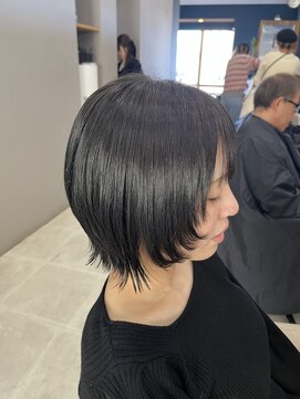アンチ(ANTI) ショートから伸ばしたい方へ♪ショートウルフ×顔まわりレイヤー