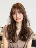 ワンホンレイヤー/ミルクティーブロンド/ダークブルー/新検見川