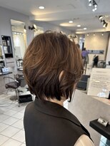 ヘアーアンドカラー ルジャルダン 葛西店(le jardin) 大人ショートボブ