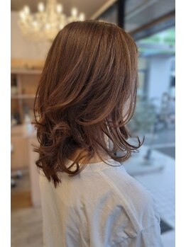 ヘアヌーダの写真/デジタルパーマで叶えるくびれヘアのレイヤーウルフパーマ！スタイリング乾かすだけで楽ちんのカール長持ち