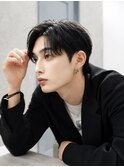 韓国風ナチュラルマッシュ 韓国風コンマヘア シャギーマッシュ