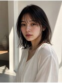 レイヤーカット/ハッシュカット/ヘルシー/表参道/渋谷