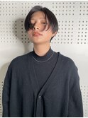◆【洗練モード】ハンサムショート×ブルーブラック