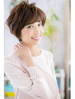 ミック ヘアアンドメイク アップ 駒込店(miq Hair&Make up)&nbsp;カッコカワイイ*姉系*シンプルショート