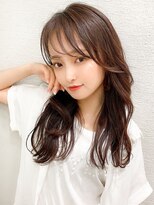 ラルユー 金山(LallYou)&nbsp;ベビーバング/前髪/くびれヘア/ショコラベージュ