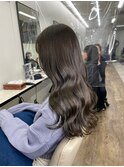 大人かわいいエギョモリ ミルクティーブラウン ひし形シルエット