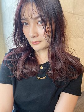 ウィーチェ(Wie ich) #プラムレッド#おもかるスタイル