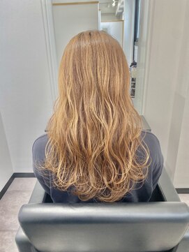 フォーディー(for D) Hair Salon for D ×　波巻きウェーブ