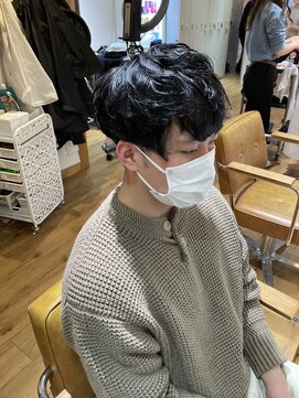 アヴァンス 天王寺店(AVANCE.) 王道マッシュ×束感セット