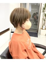 エルエスヘアー(LS HAIR) くびれショートとオリーブベージュ