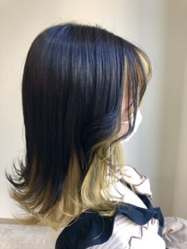 レーヴ(Reve) イエローのフレーミングインナーカラー【レーヴ】