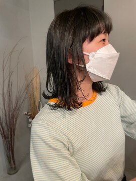 パルムヘアー(Palm hair) オリーブグレー