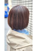 明るさの差が少ないハイライトでも出来る白髪ぼかし