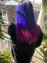 フィン(fin,)&nbsp;fin,/グレージュカラー/ボブウルフ/黒髪/ココアベージュ/パーマ