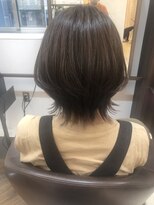 アプシー 三田駅前店(Apsee)&nbsp;襟足インナーカラー×ウルフ