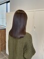 セシルヘアー 松山店(Cecil hair)&nbsp;トリートメントと縮毛矯正で艶を出します☆