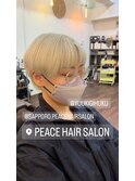 PEACE hair salonのデザイン