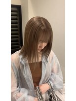 ユニコ(unico)&nbsp;ハイトーンカラー/ミルクティーベージュ/透明感カラー