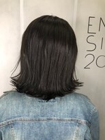 ナンバー エミライ 溝の口(N° emirai)&nbsp;肩につく長さで外ハネスタイル