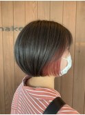 ミニボブオシャレカラー