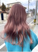 ピンクベージュ
