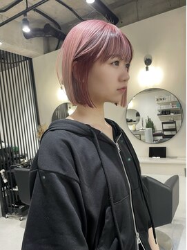 ラキングキョウト(LA KING KYOTO) Light pink×Cherry red