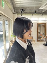 アドア 横浜(ADORE)&nbsp;【ADORE横浜】切りっぱなし×ネイビーブルー