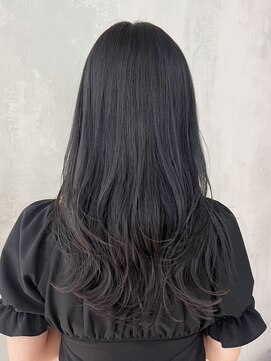 アイティーバイアルバム 下北沢店(IT by ALBUM) スモーキーグレー_エアリーロングピンクブラウン_ba484281