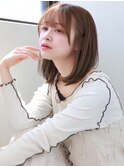 Myrtille☆肩上ボブ×ミルキーベージュ