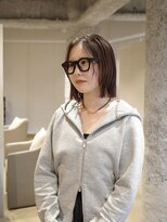 ネロ フタコタマガワ(NERO FUTAKOTAMAGAWA)&nbsp;【加藤 青空】切りっぱなし × ピンクブラウンカラー