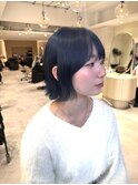 ショートボブ/顔周りレイヤーカット