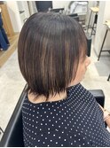 (30代)ショートウルフ【トリートメントでくせ毛改善】