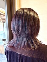 ココカラヘアー ニコ(cococara hair nico)&nbsp;ウルフカット/レイヤーカット/レッド/ブリーチなし/髪質改善