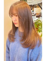 アルファ(Hair Salon alpha) 【大人可愛い×透明感】オリーブベージュ×レイヤーStyle