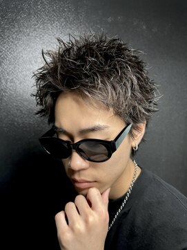 ライズ 渋谷店(RISE) スパイキーショート×無造作パーマ