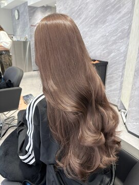 アルドーレフィエロ シンサイバシ(Ardore fiero shinsaibashi) ブリーチなしで出来るヘーゼルベージュ♪10代20代30代