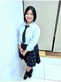 【学割U24】 女子中学高校生カット◆ミニボブ◆タッセルボブ◆