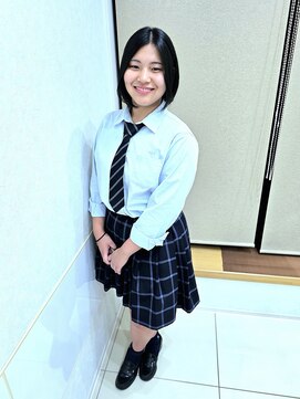 メタ(META) 【学割U24】 女子中学高校生カット◆ミニボブ◆タッセルボブ◆