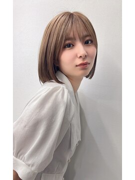 メルバイグラフ 梅田(mel by GRAFF) 【ミニボブ】ナチュラルボブ/ストレートボブ/ショートボブ