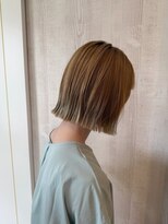 ヘアーアンドライフミルコ(miRuko)&nbsp;切りっぱなしボブ