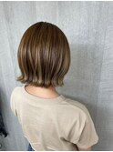 ミニボブ外ハネスタイル◎