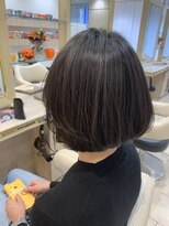 アッシュ 仙川店(Ash)&nbsp;30代40代50代絶壁解消ひし形小顔前下がり大人ひし形ショートボブ