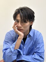 ロンドオム 池袋(Lond Homme)&nbsp;men's/メンズ/刈り上げセンターパート/フェザーパーマ/池袋